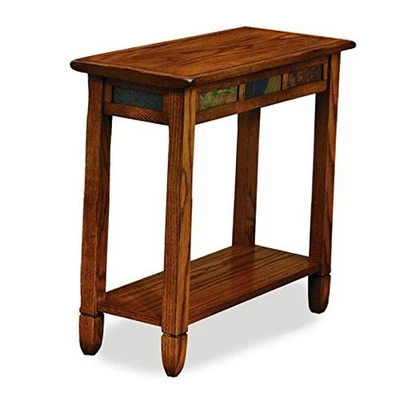 Leick Oak Chairside End Table Rustic - Image 1 of 4