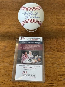 Mike Schmidt Signed ROMLB W Iron Mike Inscription JSA COA - Picture 1 of 2