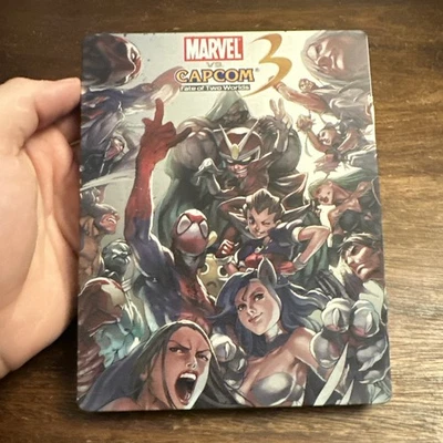 Ultimate Marvel vs Capcom 3 Fate of Two Worlds Steelbook (PlayStation 3 PS3) CIB - Image 1 of 4