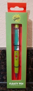 Dr. Seuss The Grinch Floaty Pen Geschenk Strumpf Füller Weihnachten Urlaub Stift *NEU - Bild 1 von 5