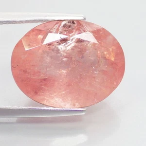 10.00 Ct Cheerful Fire Oval (15 x 11 mm) 100% Natural Pink Morganite Gemstones - Picture 1 of 7