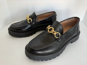 Sam & Libby Damenschuhe Größe 7 schwarz Remi Stollensohle klobige Halbschuhe gebraucht TOP - Bild 1 von 12