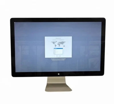 Apple Thunderbolt Display 27-inch Monitor A1407 QHD LCD 2560 x 1440p - Image 1 of 3