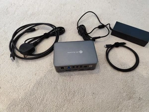 AV Access iDock C10 Dual Monitor KVM Switch for Laptop/Desktop 4K@60Hz, DP/HDMI - Afbeelding 1 van 1