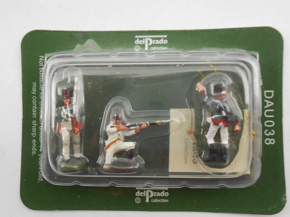 SOLDATINI BATTAGLIA DI AUSTERLITZ 30-35 MM DEL PRADO N 38