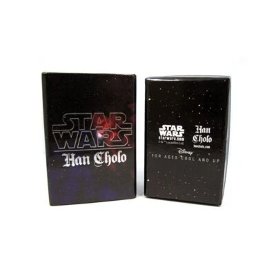 Star Wars " MAY THE FORCE BE WITH YOU"  Necklace by HAN CHOLO " SILVER COLOR" - Image 1 of 3