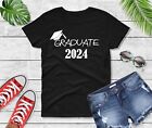 Womens Graduate 2024 T Shirt Graduation Gift Future Leader Next Chapter Grad Tee