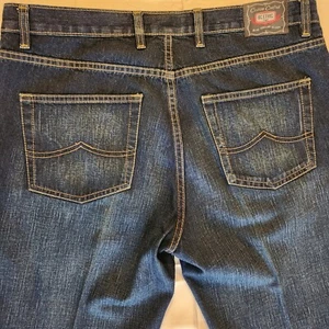 BC Ethic Denim Jeans Men 34x33 Straight Leg Blue Collar Workwear Custom Y2K Work - Picture 1 of 11