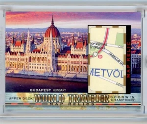 2019 UD Goodwin Champions World Traveler Budapest, Hungary # WT-194 M + - Picture 1 of 2