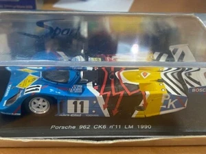 TRES RARE Porsche 962 CK6 Porsche Kremer Racing #11 16ème 24H Le Mans 1990 S1914 - Foto 1 di 5