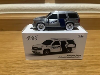 1:64 596 Model Chevrolet Tahoe Federal Protective Service Raw Chase Rare RTS NIB - Image 1 of 4