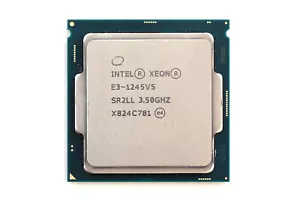 Intel Xeon E3-1245 v5 3.50Ghz Quad-Core 8MB LGA 1151 CPU Processor P/N: SR2LL - Picture 1 of 2