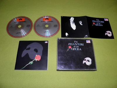 Andrew Lloyd Webber The Phantom Of The Opera Original Cast 2xCD Sarah Brightman - Image 1 of 3