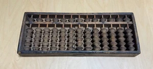 Antique Japanese Abacus/Soroban/Old Type/6 beads in line 13 rows Rare - Picture 1 of 15