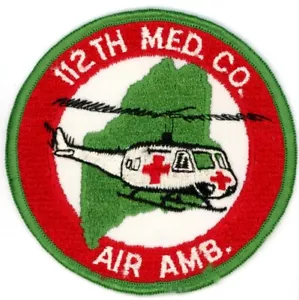 US Army Aviation Patch: 112th Medical Company Dustoff Medevac - Picture 1 of 1