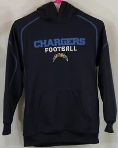 NFL LOS ANGELES CHARGERS Hood Sweatshirt Navy Embroidered Youth Med 10/12 - Picture 1 of 7