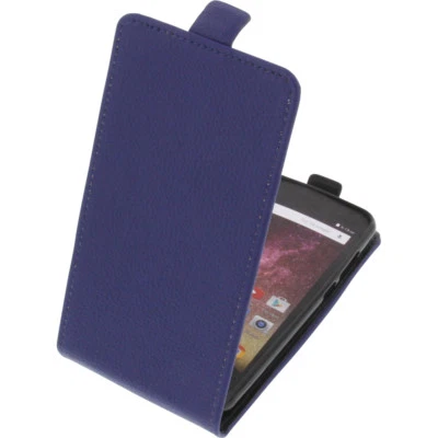 Sac pour Archos Core 50p Flipstyle Etui Cellulaire Etui Coquille Flip Coque Bleu - Photo 1/4