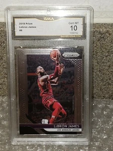 🔥LEBRON🔥JAMES🔥2018🔥PRIZM🏀#6🏀GEM💎MINT💥CONDITION💎FRONT & BACK💥 - Picture 1 of 5