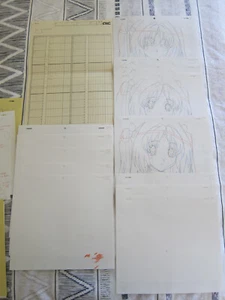 Girls Bravo Douga/Genga set #3 - Picture 1 of 2