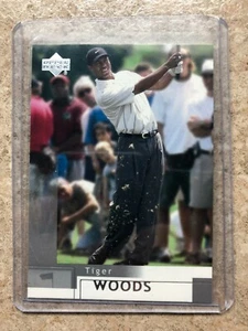 2002 UD Upper Deck Golf Base #1 TIGER WOODS Silver Parallel - Picture 1 of 1