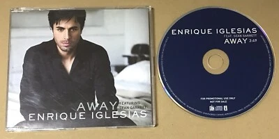 Enrique Iglesias Feat Sean Garrett Away Promo CD Single 2008 Rare Foto 1 de 3
