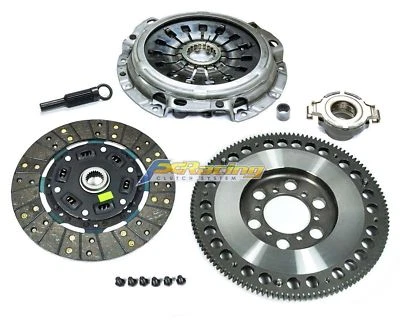 GF CLUTCH KIT & CHROMOLY FLYWHEEL + BALANCE WEIGHT fits 1993-1995 MAZDA RX7 RX-7 - Image 1 of 4