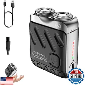 R-12 Rasoio Elettrico Bagagli, Rasoio Barba Mini e Valigia Portatile Design, - Foto 1 di 5