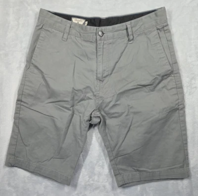 Volcom Shorts Men’s Size 30x10.5 Gray Vtg "True To This" Y2K 4 Pockets 0660 P - Image 1 of 4