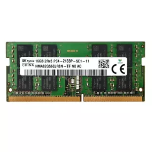 New Hynix 16GB DDR4 2133MHz PC4-17000 260-Pins SODIMM Memory Ram HMA82GS6CJR8N - Picture 1 of 5