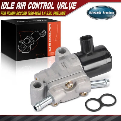 Nueva válvula de control de aire de ralentí para Honda Accord 1990-1993 L4 2,2 L Prelude 1992-1996 Foto 1 de 4
