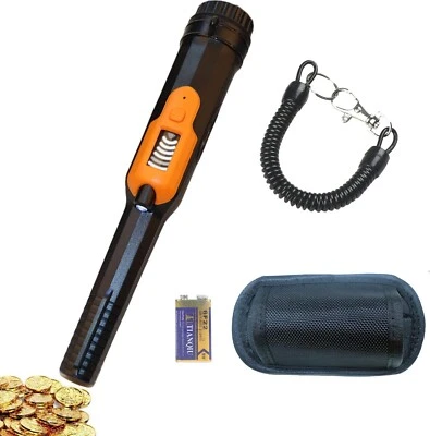 Metal Detector Pinpointer, LCD Display Fully Waterproof Underwater 30m/50FT Gold - Image 1 of 4