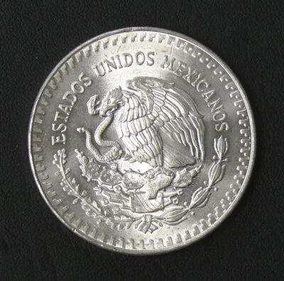 1982 BU  1oz MEXICO LIBERTAD 1 ONZA PLATA PURA SILVER FROM ROLL - Image 1 of 2