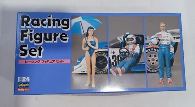 Vintage 1989 Hasegawa 1/24 Scale Racing Figure Set Plastic Model Kit - Image 1 of 3