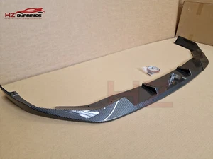 LABBRO PARAURTI ANTERIORE CARBON LOOK PRESTAZIONI PER 2020+ BMW SERIE 5 G30 LCI LIFTING - Foto 1 di 7