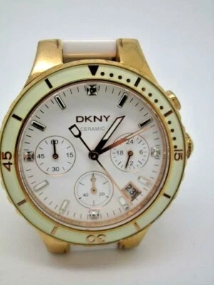 RELOJ DKNY CHAMBERS NY8504 CERÁMICA CRONÓGRAFO SEÑORA (86C) Foto 1 de 4