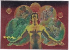 1993 COMIC IMAGES "BORIS" ALL PRISM CHROMIUM: CLONE #C4 CHROME CHASE INSERT CARD