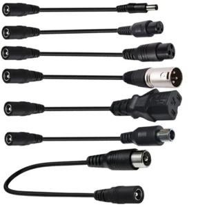 DC5521 to 3Pin 3Pin Conversion Cable Wire Female to Male Head Adapter Cord - Photo 1/15