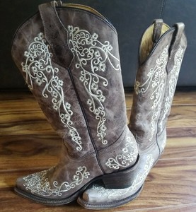 Las mejores ofertas en Botas Corral Boots Marrón Zapatos unisex para niños  | eBay