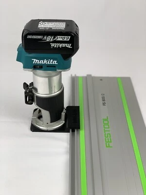 Makita DRT50Z RT0700CX Router to Festool Plunge Track Guide Rail Adapter/Adaptor