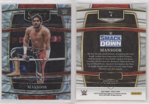2022 Panini Select WWE Concourse Scope Prizm Mansoor #4