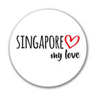 Aufkleber Singapore My Love Sticker Geschenk Idee Souvenir Geburtstag Weihnachte