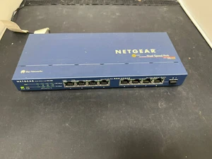 Netgear DS108 10/100 Mbps Dual Speed 8-Ports Ethernet Hub OEM Netgear Adapter - Picture 1 of 2