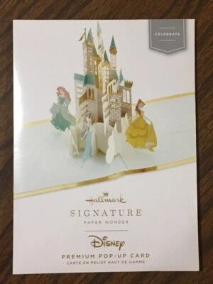 Tarjeta emergente premium Hallmark Signature Paper Wonder Disney Foto 1 de 4