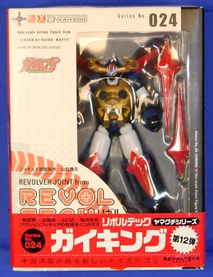 REVOLTECH GAIKING NO. 024 YAMAGUCHI FIGURE FROM LEGEND OF DAIKU-MARYU - Image 1 of 4
