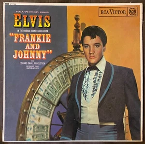 ELVIS PRESLEY Frankie and Johnny - 1966 1st UK Press RCA Red Dot Stereo LP - VG+ - Picture 1 of 3