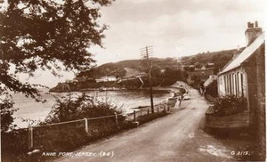 Anne Port Jersey unused RP old pc Valentines 1938 - Picture 1 of 1