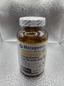 Metagenics OmegaGenics Fish Oil EPA-DHA 720mg 60 Count New - Picture 1 of 3
