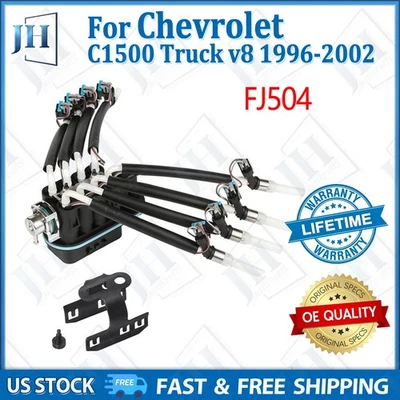 Fuel Spider Injector Set For 1996-2000 GMC Yukon V8 5.7L FJ504 93441235 - Image 1 of 4