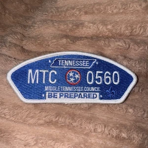 Middle Tennessee Council - Be Prepared CSP Boy Scout Patch - Picture 1 of 2