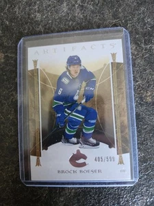 2022-23 Upper Deck Artifacts 405/599 Brock Boeser Card# 103 - Picture 1 of 2